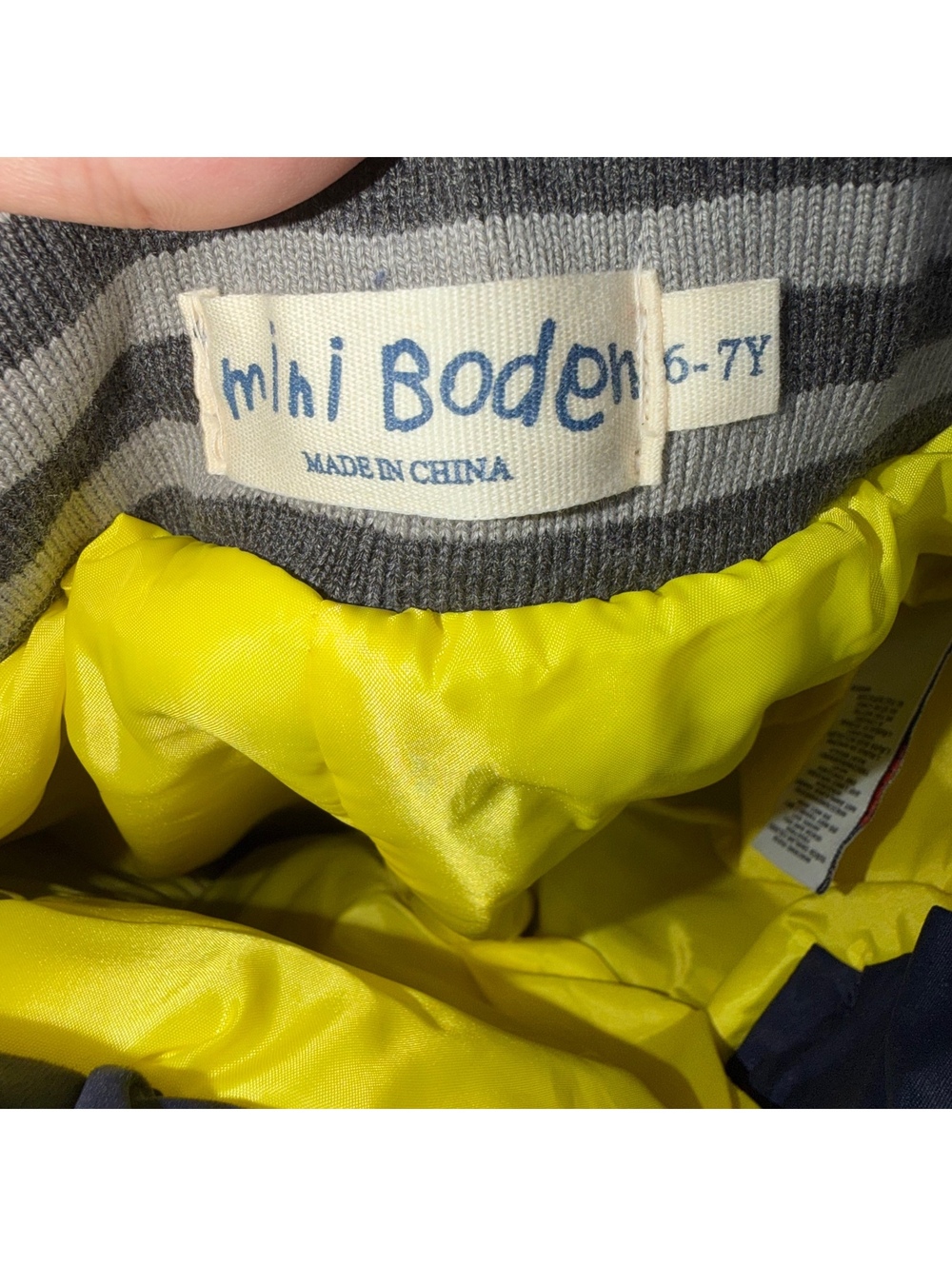 Mini Boden Kids Navy Waterproof Snow Ski Pants Size 6-7Y NWT - Picture 13 of 14